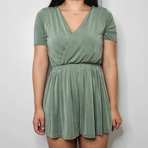 green romper